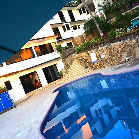 Villa Guitarron Gran Terraza Vista Espectacular 6 Huespedes Piscina Gigante Acapulco Eksteriør billede