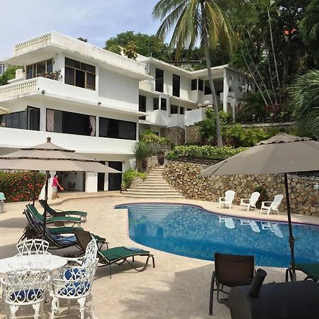Villa Guitarron Gran Terraza Vista Espectacular 6 Huespedes Piscina Gigante Acapulco Eksteriør billede
