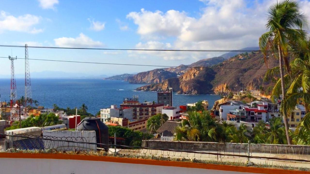 Villa Guitarron Gran Terraza Vista Espectacular 6 Huespedes Piscina Gigante Acapulco Eksteriør billede