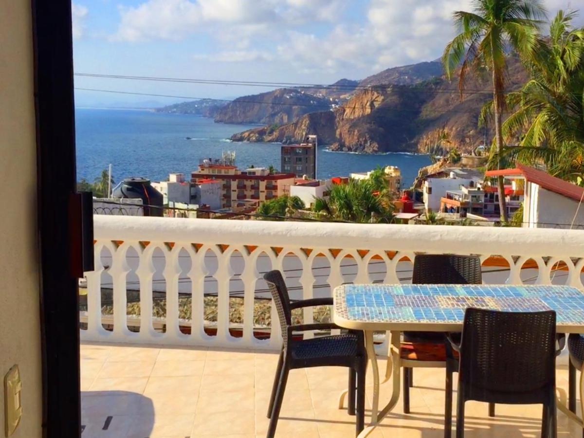 Villa Guitarron Gran Terraza Vista Espectacular 6 Huespedes Piscina Gigante Acapulco Eksteriør billede