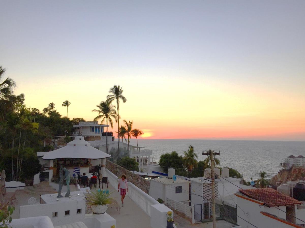 Villa Guitarron Gran Terraza Vista Espectacular 6 Huespedes Piscina Gigante Acapulco Eksteriør billede