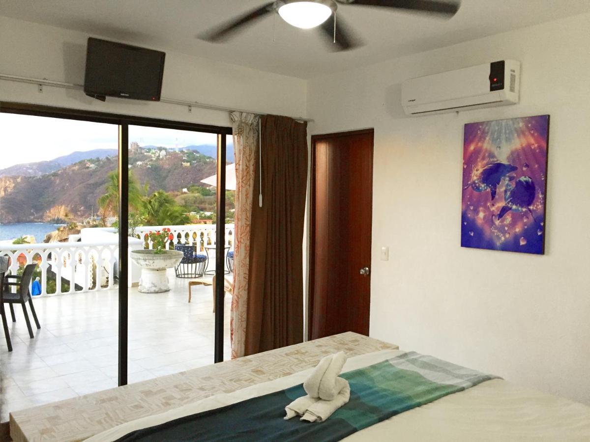 Villa Guitarron Gran Terraza Vista Espectacular 6 Huespedes Piscina Gigante Acapulco Eksteriør billede