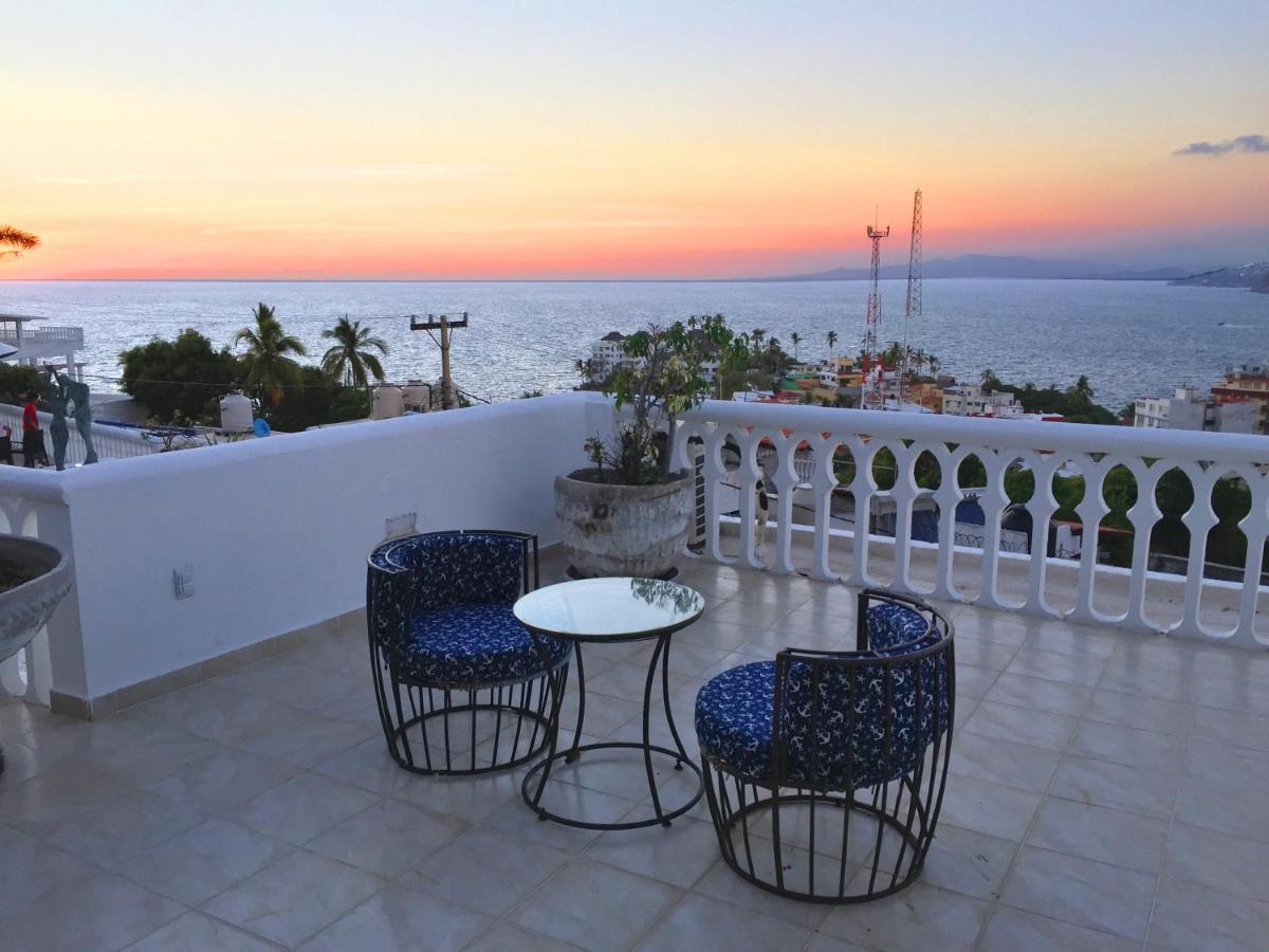 Villa Guitarron Gran Terraza Vista Espectacular 6 Huespedes Piscina Gigante Acapulco Eksteriør billede