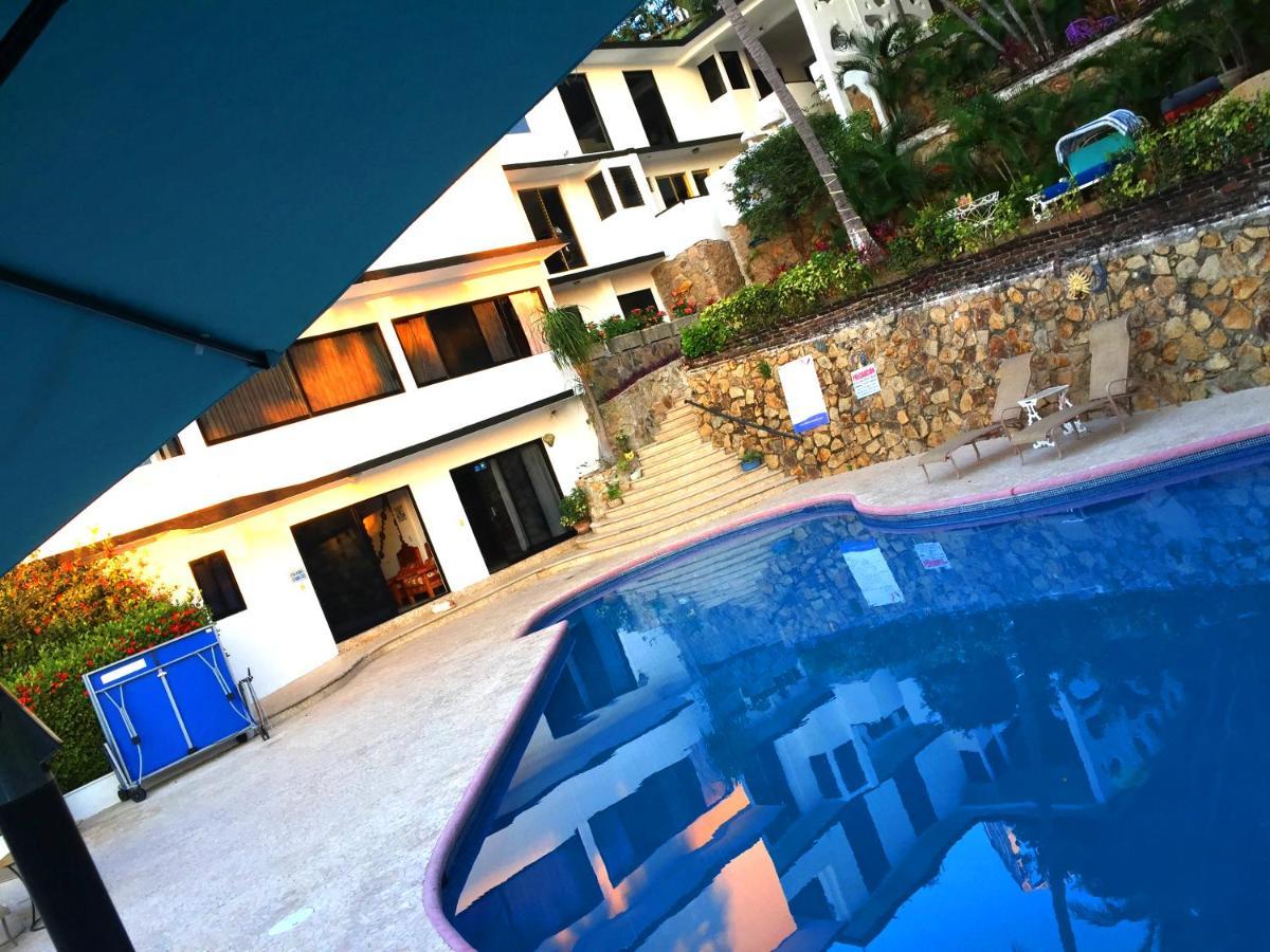 Villa Guitarron Gran Terraza Vista Espectacular 6 Huespedes Piscina Gigante Acapulco Eksteriør billede