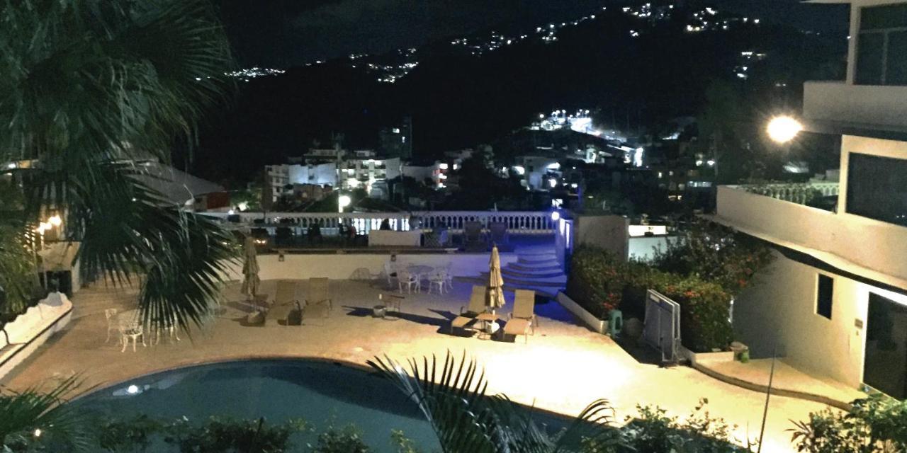 Villa Guitarron Gran Terraza Vista Espectacular 6 Huespedes Piscina Gigante Acapulco Eksteriør billede