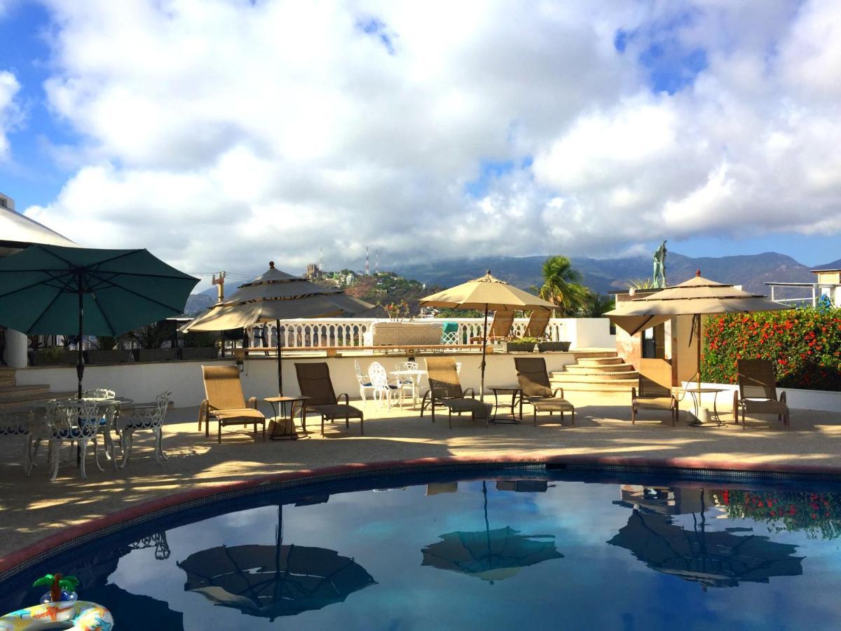Villa Guitarron Gran Terraza Vista Espectacular 6 Huespedes Piscina Gigante Acapulco Eksteriør billede