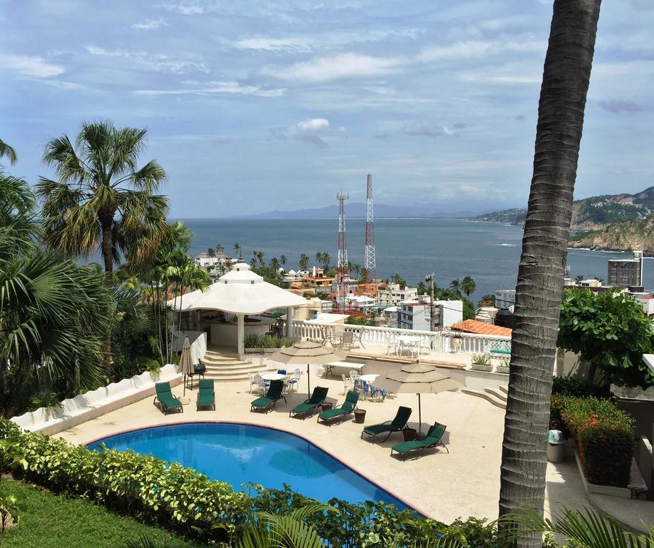 Villa Guitarron Gran Terraza Vista Espectacular 6 Huespedes Piscina Gigante Acapulco Eksteriør billede