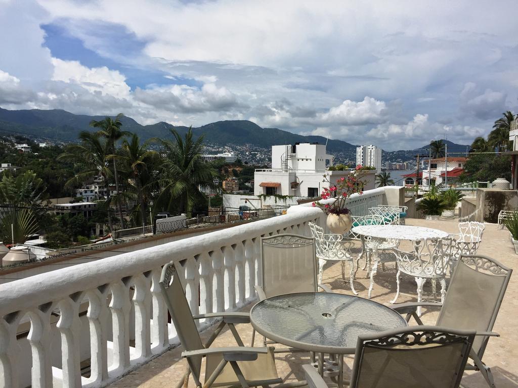 Villa Guitarron Gran Terraza Vista Espectacular 6 Huespedes Piscina Gigante Acapulco Eksteriør billede