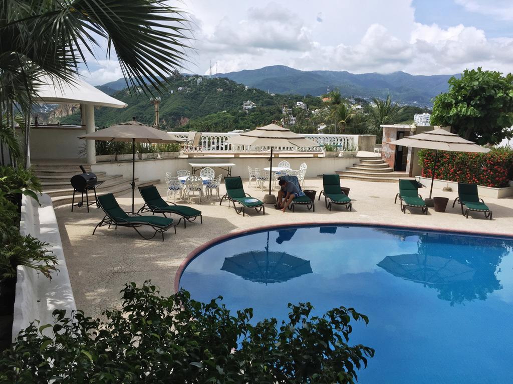 Villa Guitarron Gran Terraza Vista Espectacular 6 Huespedes Piscina Gigante Acapulco Eksteriør billede