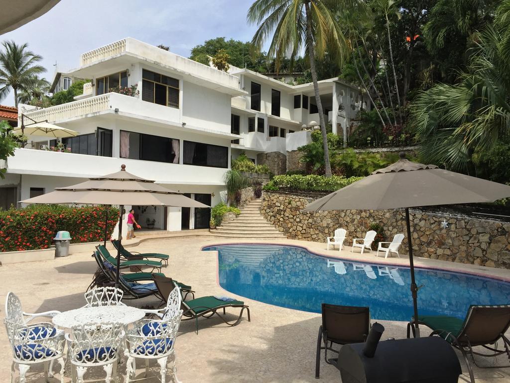 Villa Guitarron Gran Terraza Vista Espectacular 6 Huespedes Piscina Gigante Acapulco Eksteriør billede